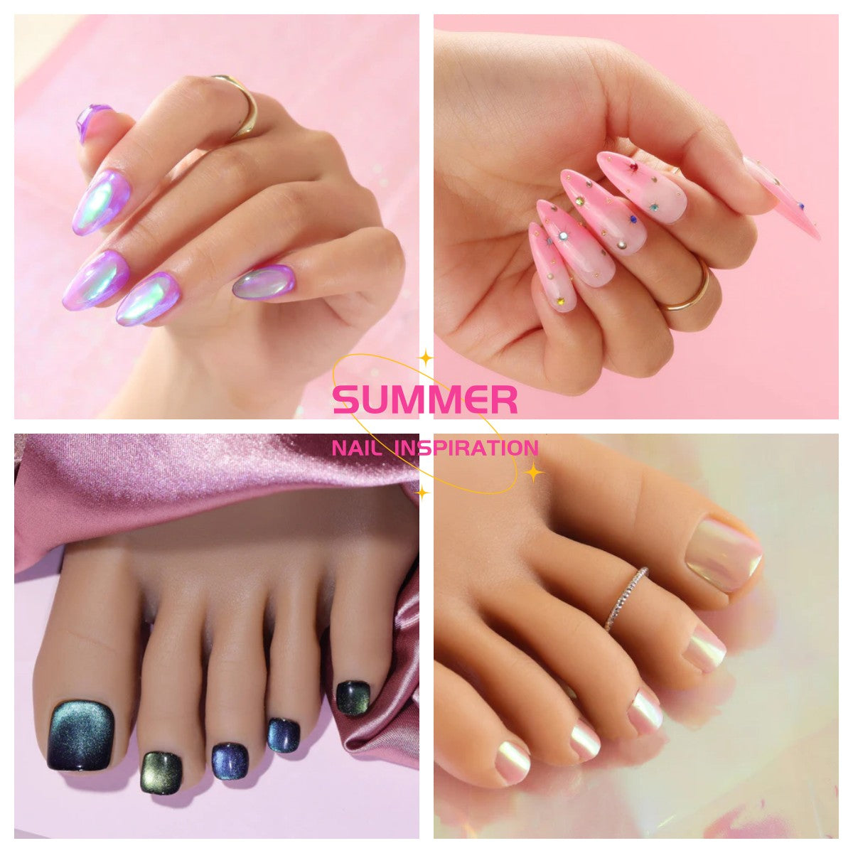 From Beachy to Bold: Summer Toe Nail Inspiration for Every Style