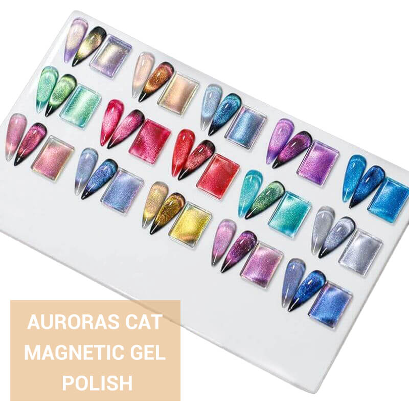 Cat Eye Gel Polish Step-by-step Tutorial at Home