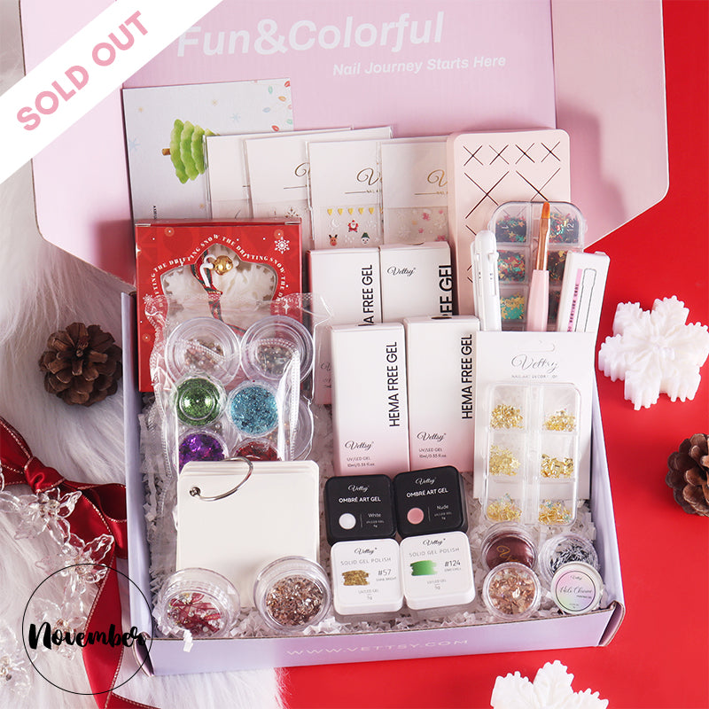 Monthly Subscription Nail Box-Deluxe