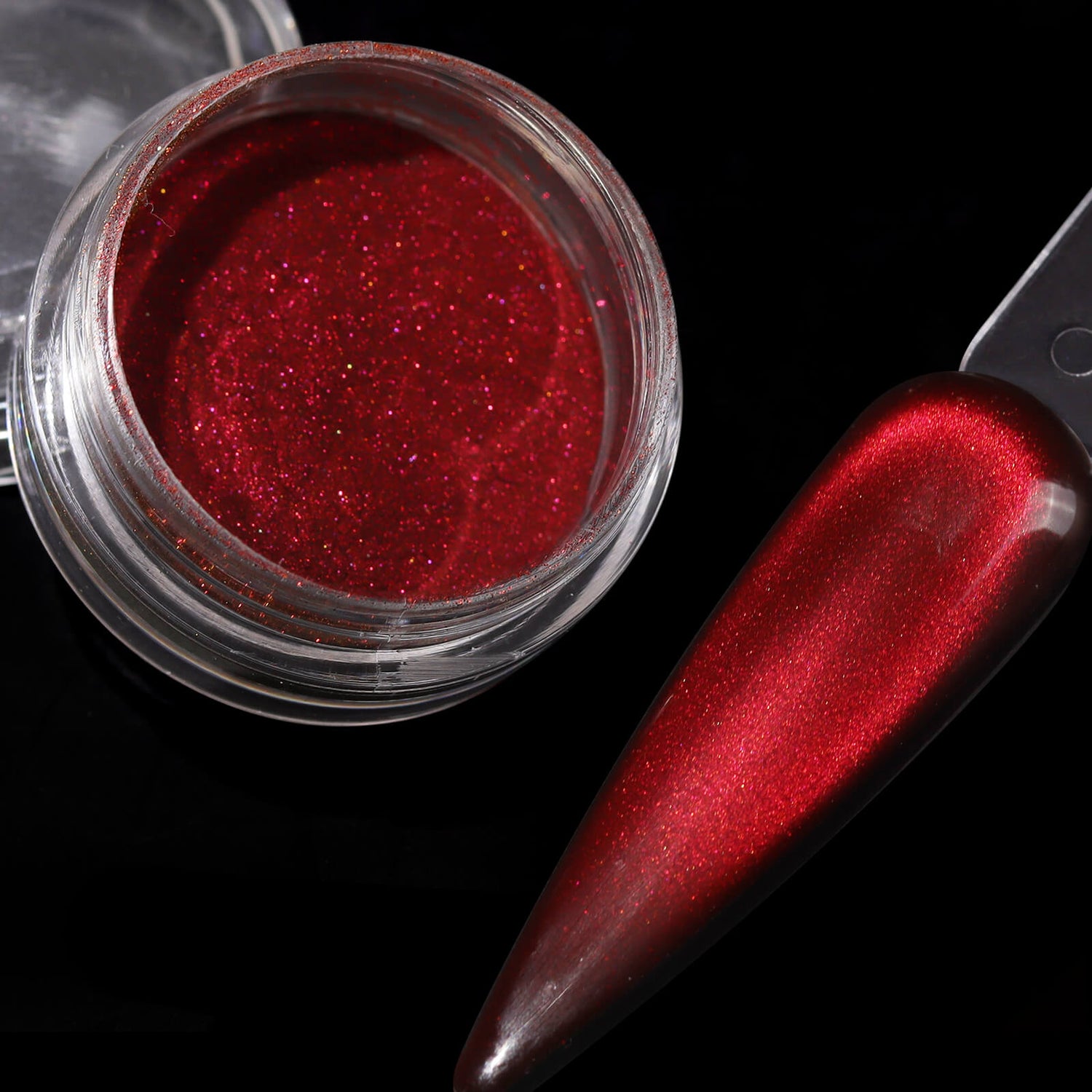 2 in 1 Cat Eye Pigment-Red Coral