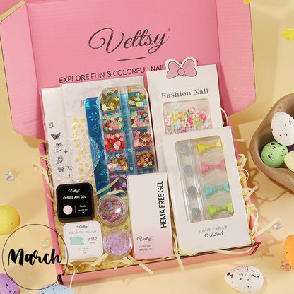 Monthly Subscription Nail Box-Mini