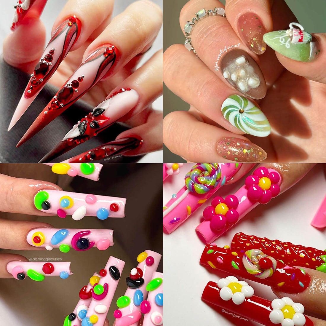 3d-nail-sculpture-gel-set-nail-designs