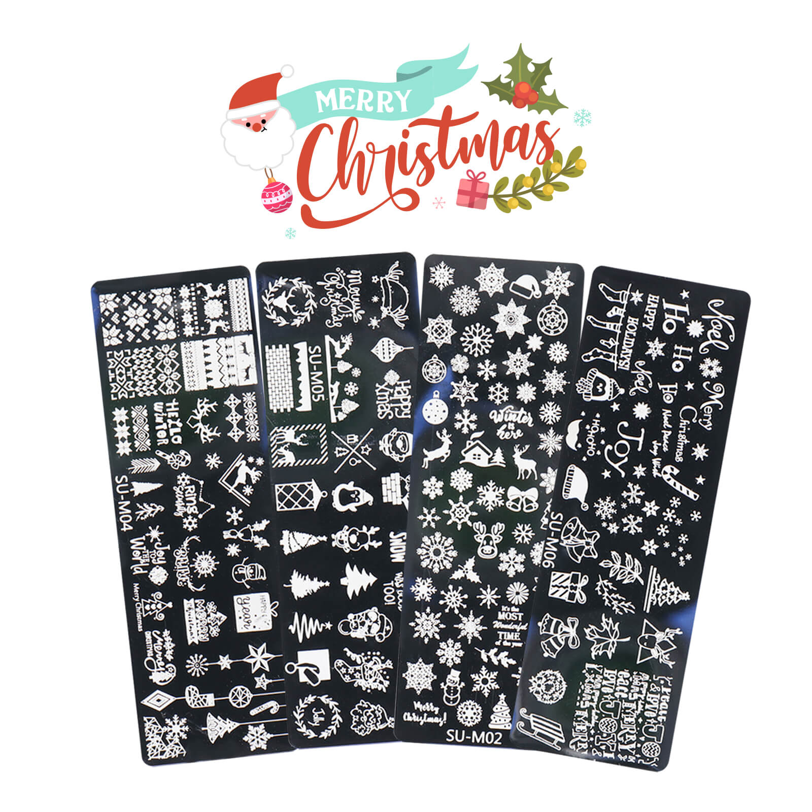 4pcs-christmas-nail-art-stamping-plates-set