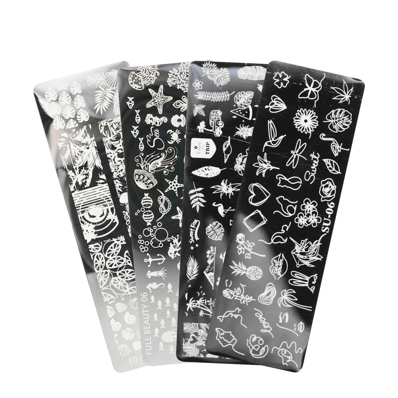 4pcs-summer-nail-art-stamping-plates-set