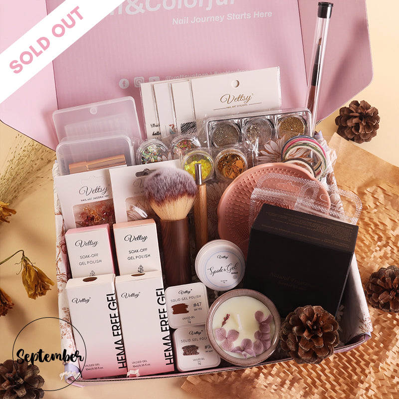 Monthly Subscription Nail Box-Deluxe