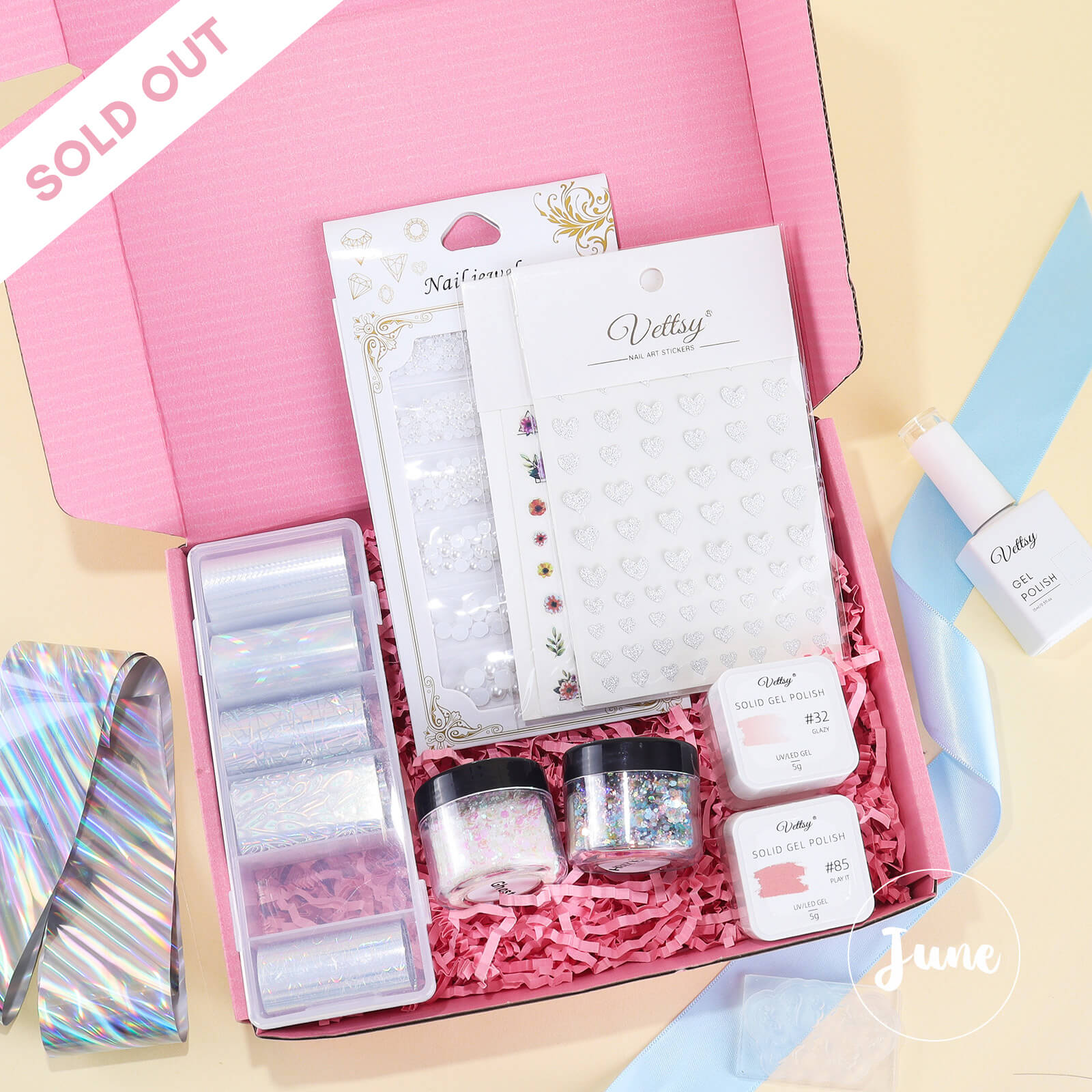 Buy Miss Claire French Manicure Kit With Acrylic Box Online
