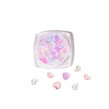 Aurora Heart Charms