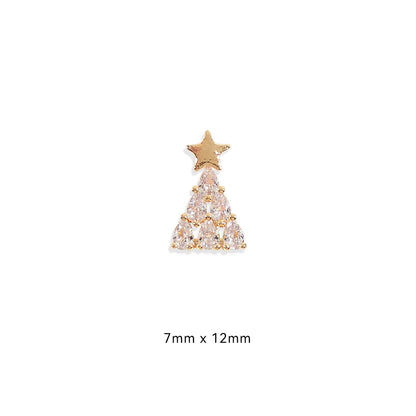 Christmas Tree Rhinestone