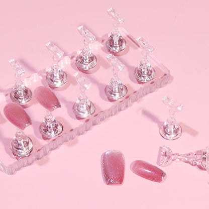      double-row-nail-stand-set-with-plastic-holders-show