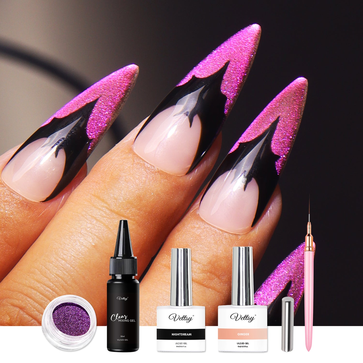 IG Nail Trend Set-Bat French