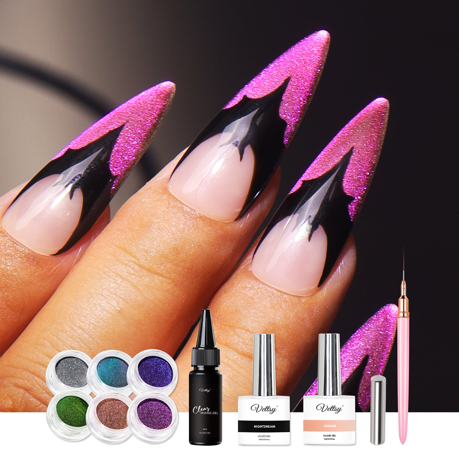 IG Nail Trend Set-Bat French