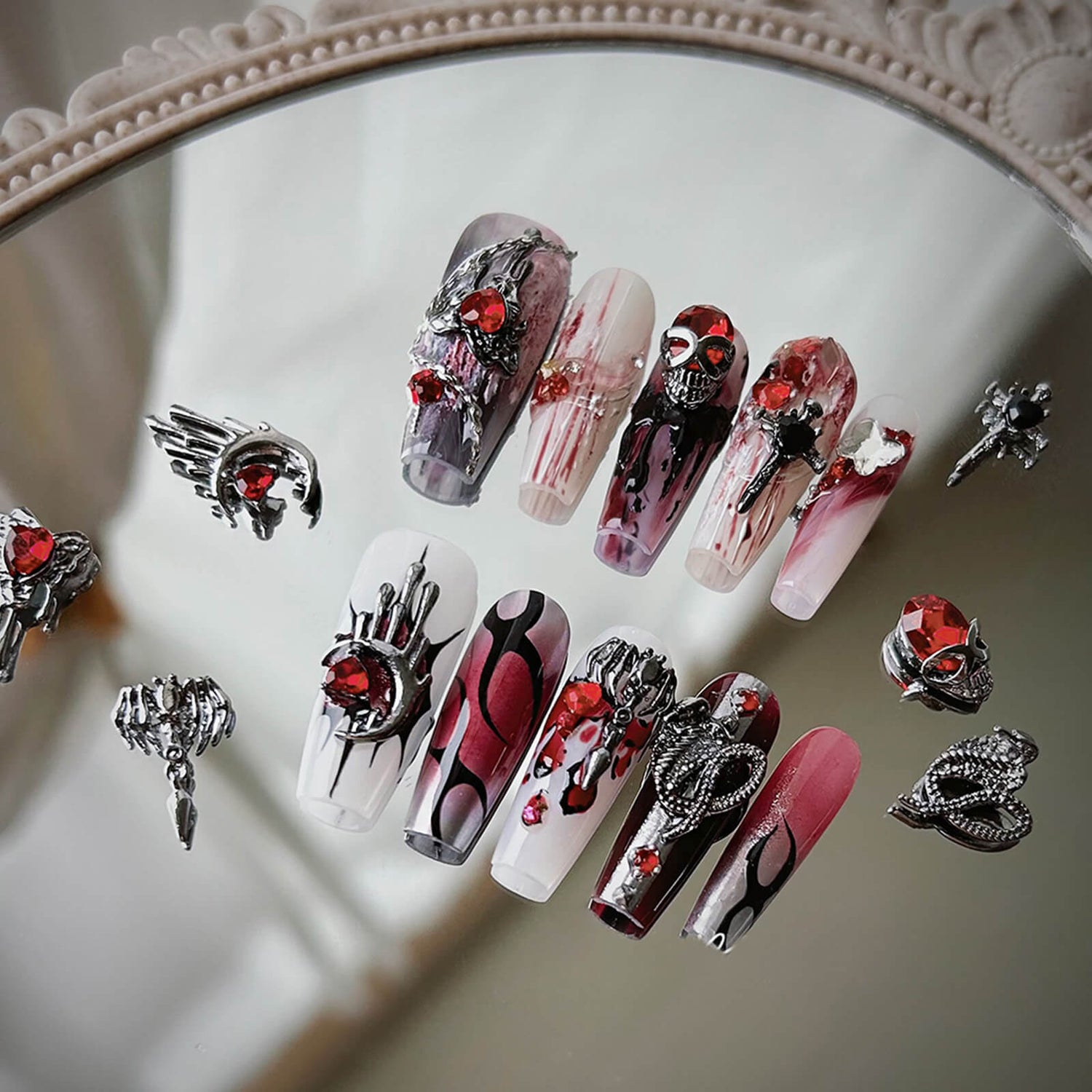 halloween-mini-3d-red-nail-art-rhinstones-metal-charms-show