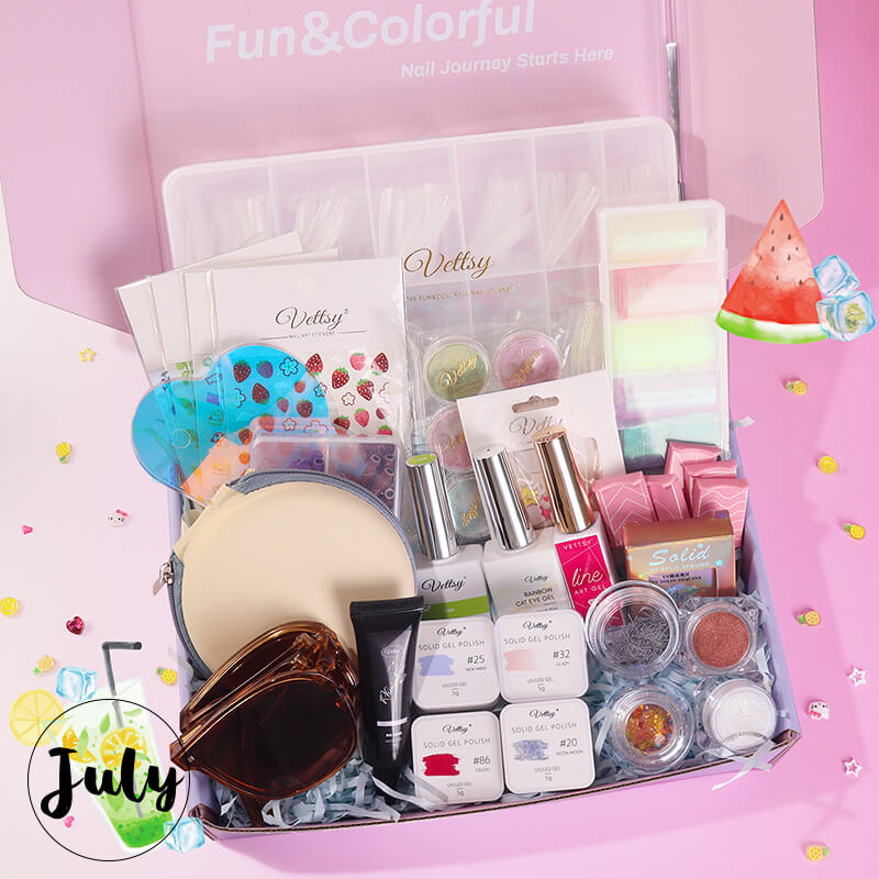 Monthly Subscription Nail Box-Deluxe