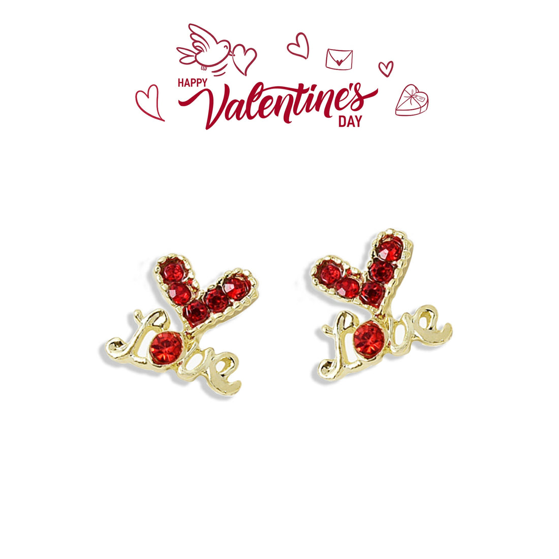 love-rhinestone-charms-red