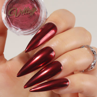 nail-art-chrome-powder-red-mirror-nails-show