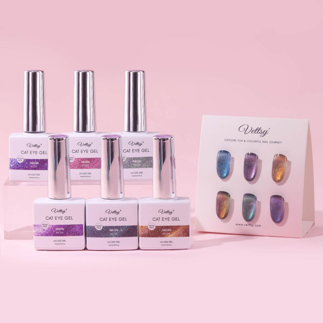 neon-cat-eye-gel-6pcs-set