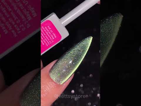 Neon-cat-eye-gel-NC03-color-swatch-video