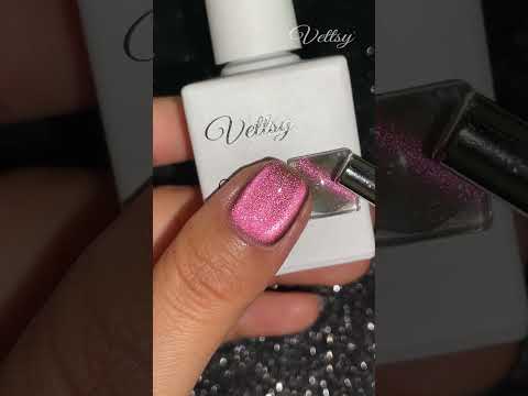 Aurora-cat-eye-magnetic-gel-polish-CE02-color-swatch-video