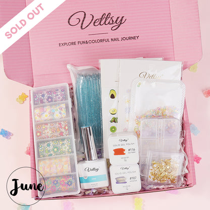 Monthly Subscription Nail Box-Mini