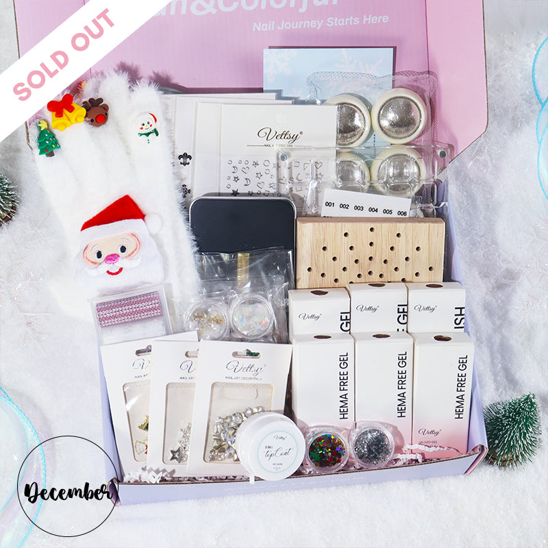 Monthly Subscription Nail Box-Deluxe