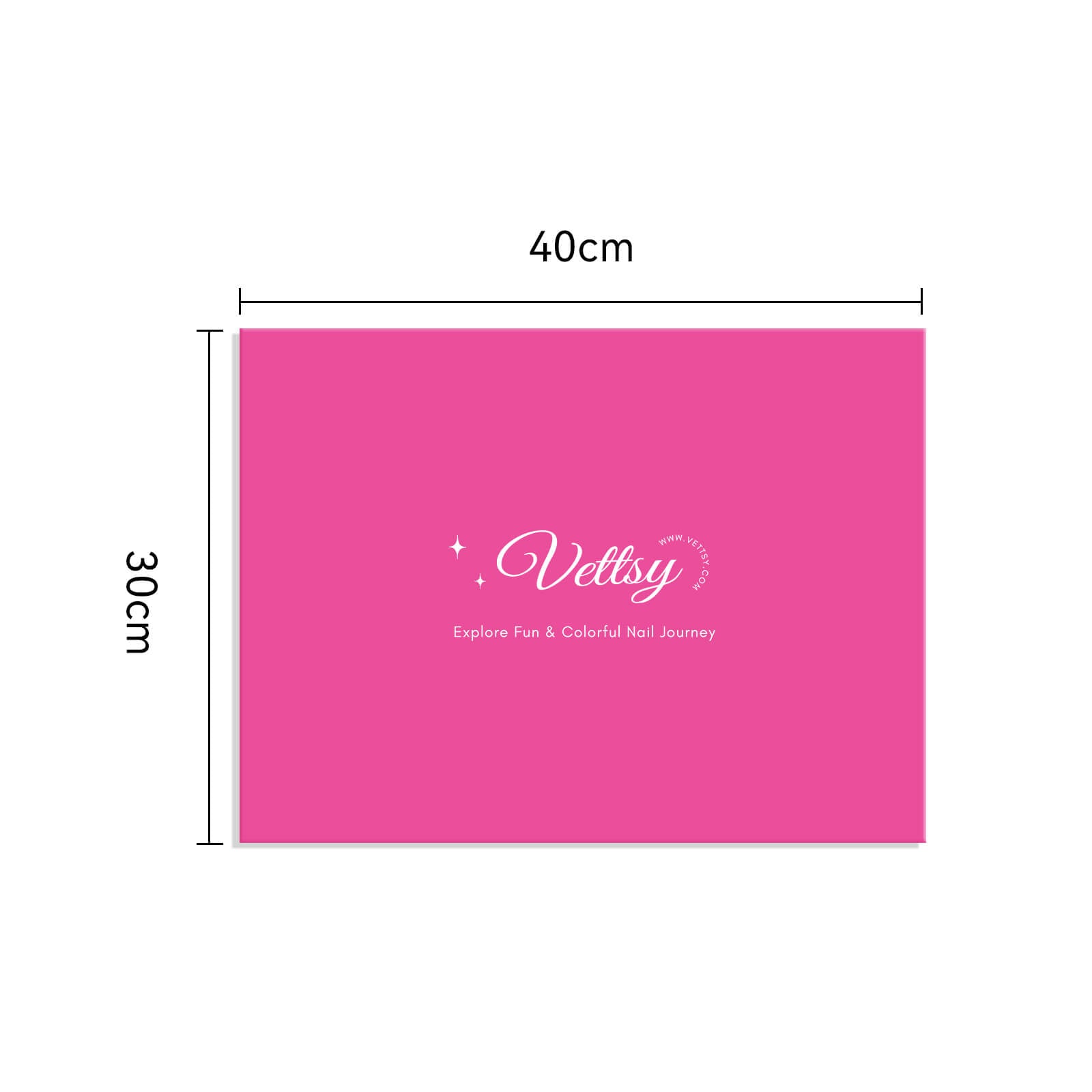 vettsy-reusable-multifunctional-pink-silicone-nail-art-mat-size