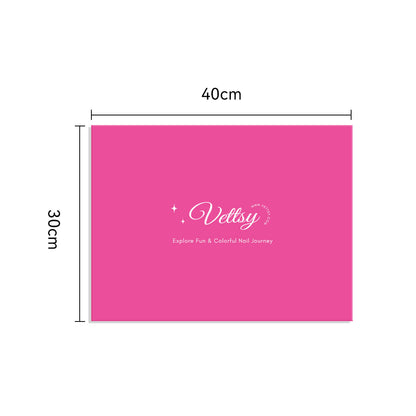 vettsy-reusable-multifunctional-pink-silicone-nail-art-mat-size