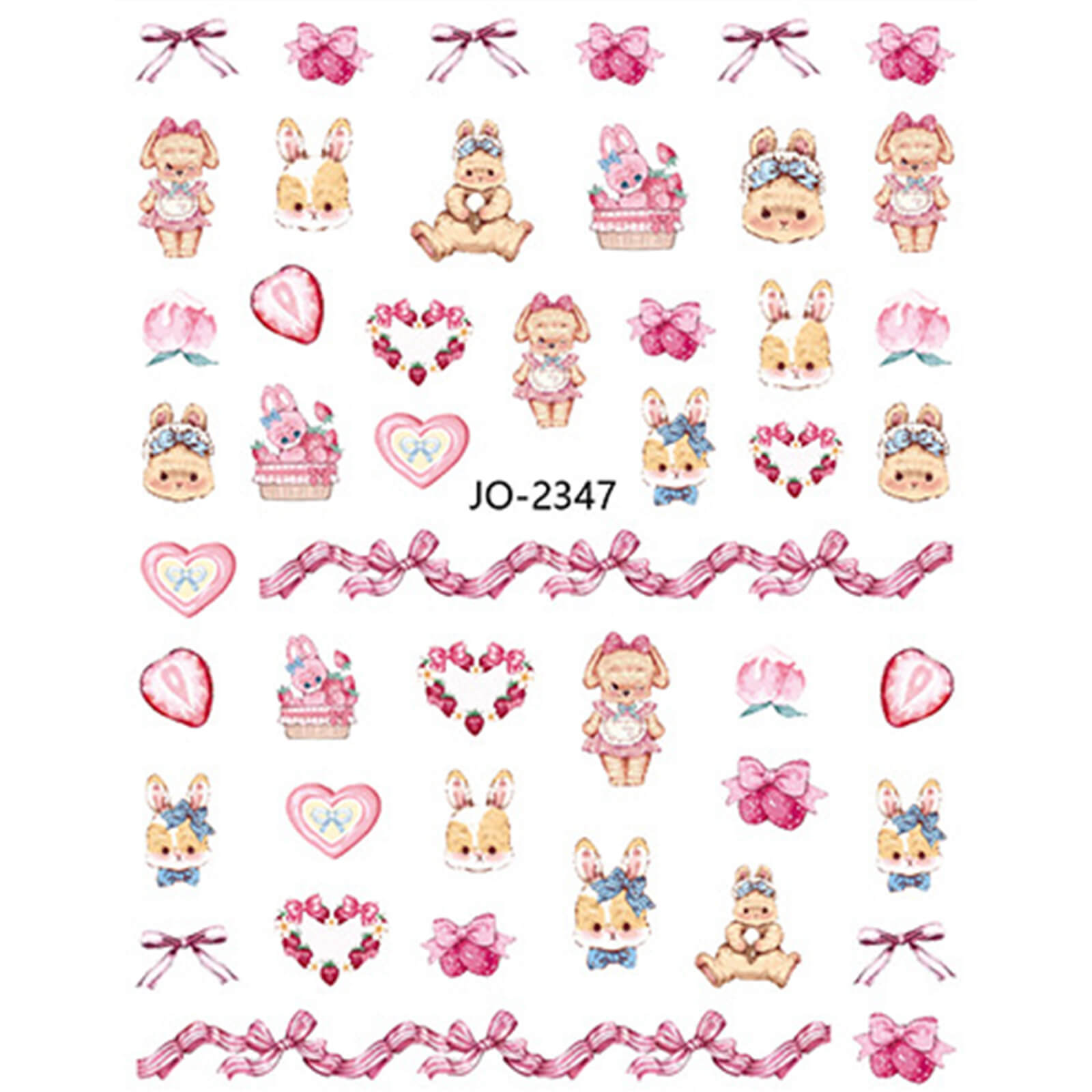 Vettsy Nail Stickers-Kawaii 1881